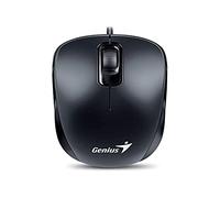 Genius DX-110 PS/2 Optical 1000DPI Ambidextrous Black - mice (PS/2, Office, Pressed buttons, Wheel, Optical, 1000 DPI)