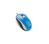 Genius DX-110 USB Optical 1000DPI Ambidextrous Blue - mice (USB, Office, Pressed buttons, Wheel, Optical, 1000 DPI)