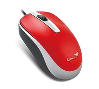 Genius Mouse DX-120 31010105109, 1200DPI, ottica, 3sp\., wired USB, rosso, standard, universale