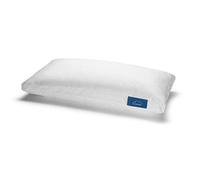 Genius, eazzzy, cuscino ortopedico in cotone, 40 x 80 cm, in fibra di latte con aloe vera, adatto per chi soffre di allergie, supporto per il collo Oeko-TEX, bianco, A19202