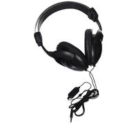 Genius HS-505X Cuffia con Microfono, Nero