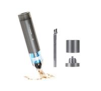 Genius Invictus ONE Table, Set 7 Pezzi Mini Aspirapolvere a Batteria 2 in 1 per Auto Tavolo PC Aspirapolvere Auto Pompa Aria Soffiatore Aria Durata Fino a 20 Min Filtro HEPA Ricarica Rapida A06883