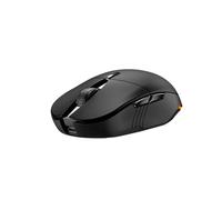 Mouse da gioco wireless ricaricabile, 3200 DPI, Bluetooth/2.4G, LED a 7 colori, 8 modalità di retroilluminazione, 6 pulsanti, DPI regolabile con copilota AI, nero