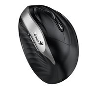 Genius MOUSE ERGONOMIC WIR. ERGO 8250S VERTICALE + POGGIAPOLSO SILVER GRAY/BLAK