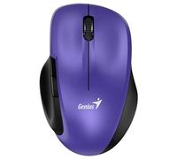 GENIUS mouse ergonomico wireless silenzioso viola con 5 bottoni