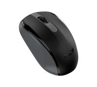Genius Mouse NX-8008S 31030028400, 1200DPI, 2.4 [GHz], ottica, 3sp\., senza fili USB, nero-grigio, 1 pz AA