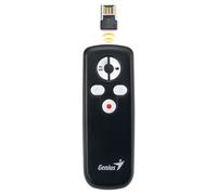 GENIUS mouse puntatore wireless 100 Nero 5 tasti 10 m 2.4 GHz