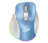 GENIUS MOUSE WIR. ERGO 9000S PRO MINI RGB BT DUO WIRELESS (BT +2.4Ghz) LIGH MOUS
