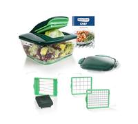 Genius Nicer Dicer Chef 9 pezzi + affettaverdure per pomodori, per una dieta sana e consapevole quotidiana