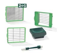 Genius Nicer Dicer Chef, griglie affilate per tagliare, inclusiinserto per pomodori e spazzola di pulizia, prodotto noto in TV