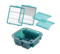 Genius Nicer Dicer Chef Professional - Set di accessori per tagliaverdure da 5 pezzi con inserto portaoggetti, inserti per coltello, protezione per inserti per coltelli,