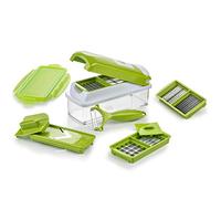 Genius Nicer Dicer Smart | 10 Parti | Taglia verdure | Affetta verdure | Mandolino | 800 ml | Slicer | Dicer | Food Chopper | Nuovo