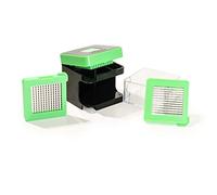 Genius Nicer Dicer Spicy A34155 - 4 tagliaverdure, taglia cipolle, colore: Verde