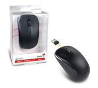 Genius Mouse NX-7000 31030027400, 1200DPI, 2.4 [GHz], ottica, 3sp\., senza fili, nero, universale