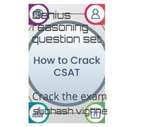 Genius reasoning question set: Crack the exam
