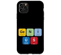 Genius with Periodic Table Of Elements Memes Graphic Designs Custodia per iPhone 11 Pro Max