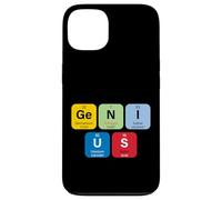 Genius with Periodic Table Of Elements Memes Graphic Designs Custodia per iPhone 13