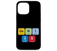 Genius with Periodic Table Of Elements Memes Graphic Designs Custodia per iPhone 13 Pro Max