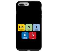 Genius with Periodic Table Of Elements Memes Graphic Designs Custodia per iPhone 7 Plus/8 Plus