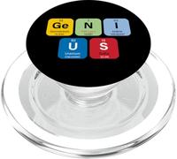Genius with Periodic Table Of Elements Memes Graphic Designs PopSockets PopGrip per MagSafe