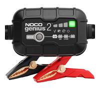 Caricabatterie NOCO GENIUS2 intelligente da 2 ampere per batterie da 6V e 12V