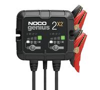 GENIUS2X2 Noco Caricabatterie e mantenitore di carica Genius 6/12V 4A 2 uscite