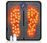 Genkigold Massaggiatore Plantare EMS per Fascite Plantare: Stimolatore Neuropatico Elettrico per I Piedi, con Controllo a Pressione, Stimolatore Muscolare per Massaggio Ai Piedi