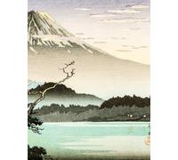 Genkouyoushi Notebook: Large Japanese Writing Practice Book 11" x 8.5" 110 Pages, Kanji Writing Practice, Tsuchiya Koitsu, Japanese Art (Composition, Journal) (Genkouyoushi Paper): Volume 26