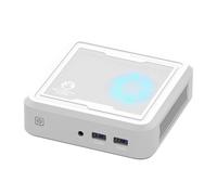 GenMachine Mini PC AMD Ryzen 5 3550H mini computer fino a 3,7 GHz 4c/8t, 16 GB DDR4, 512 GB SSD e M.2 NVME, PC da gioco con Wifi5/BT4.2, gaming/ufficio/design, bianco