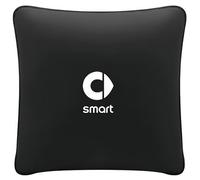 genmaimeifumu Coperta da Viaggio per Smart Forfour 453 2015-2019, Coperta Cuscino 2 in 1 Morbida Coperta per Aeroplano Cuscino Trasformatore Cuscino Compatto Morbida,Black