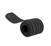 genmaimeifumu Protezione Paraurti Posteriore Auto per Renault Master III Combi 2019-, Protettore del Bagagliaio in Gomma Adesivo di Protezione della Soglia della Striscia,Black-104 * 9cm