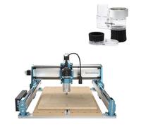 Genmitsu 4040-PRO MAX Router CNC+ ABS Dust Shoe, Area di Lavoro 410 x 405 x 77mm, per Taglio e Fresatura di Legno Metallo Acrilico, Controllo GRBL