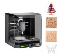 Genmitsu Cubiko Fresatrice CNC Desktop, Pantografo per Legno e PCB | Misurazione Automatica Z, Supporto Wi-Fi e App, Incisione Metalli Morbidi, Design Silenzioso e Compatto con Custodia