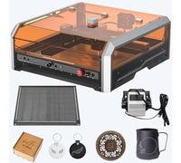Genmitsu Incisione laser L8, 40000 mm/min, taglierina laser da 20 W, con alloggiamento e sfiato, pompa di supporto dell'aria, nido d'ape, fotocamera, per metallo e legno, carta, pelle, vetro