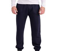 Gennadi Hoppe Pantaloni da jogging da uomo, morbidi, caldi, morbidi e regolano l'umidità, per comfort e stile nella vita di tutti i giorni, ideali per lo sport e il tempo libero, blu (navy), 3XL