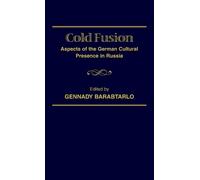Gennady Barabtarlo Cold Fusion (Copertina rigida)