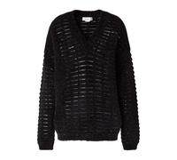 Genny - Knit Cardigan - - Knitwear - Donna - Nero - S