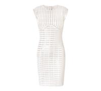 Genny - Knitted Dress - - Dresses - Donna - Bianco - 2XS