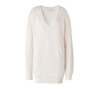 Genny - Knitted Dress - - Dresses - Donna - Bianco - 2XS