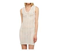 Genny - Knitted Dress - - Dresses - Donna - Bianco - S