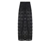 Genny - Pantaloni a gamba larga - - Trousers - Donna - Nero - M
