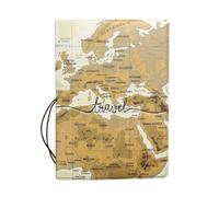 GENODA Custodia impermeabile per passaporto, unisex, alla moda, per biglietti da visita, passaporto, documenti, portafoglio, 8, Taglia unica