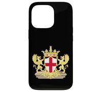 Genova Araldica Stemma Genovese Storia Italiana Custodia per iPhone 13 Pro