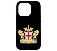 Genova Araldica Stemma Genovese Storia Italiana Custodia per iPhone 15 Pro
