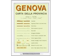 Genova. Carta della Provincia 1:125.000