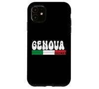 GENOVA City Italia Vintage Bandiera Italia per gli amanti dei viaggi Custodia per iPhone 11