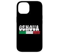 GENOVA City Italia Vintage Bandiera Italia per gli amanti dei viaggi Custodia per iPhone 14