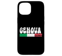 GENOVA City Italia Vintage Bandiera Italia per gli amanti dei viaggi Custodia per iPhone 15