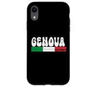 GENOVA City Italia Vintage Bandiera Italia per gli amanti dei viaggi Custodia per iPhone XR