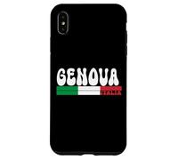 GENOVA City Italia Vintage Bandiera Italia per gli amanti dei viaggi Custodia per iPhone XS Max
